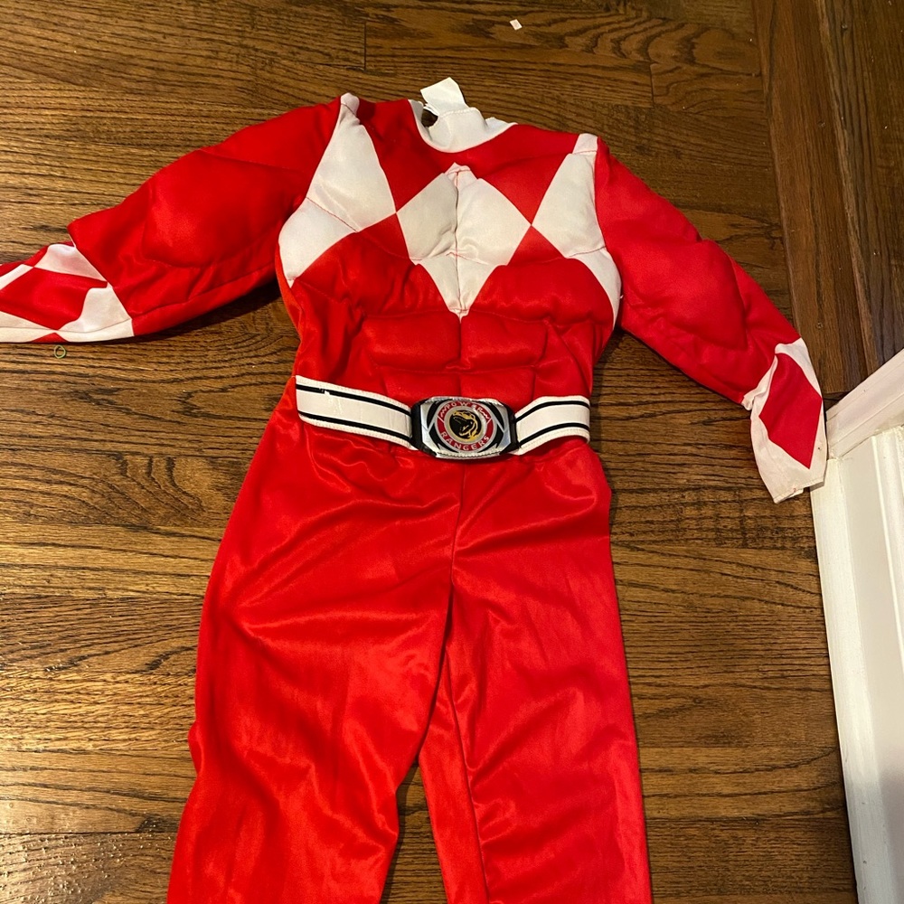 Red Power Ranger costume